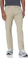 Amazon Essentials Men's 5-Pocket Stretch Twill Jeans-Inspired Casual Pants, Khaki, 42W x 34L