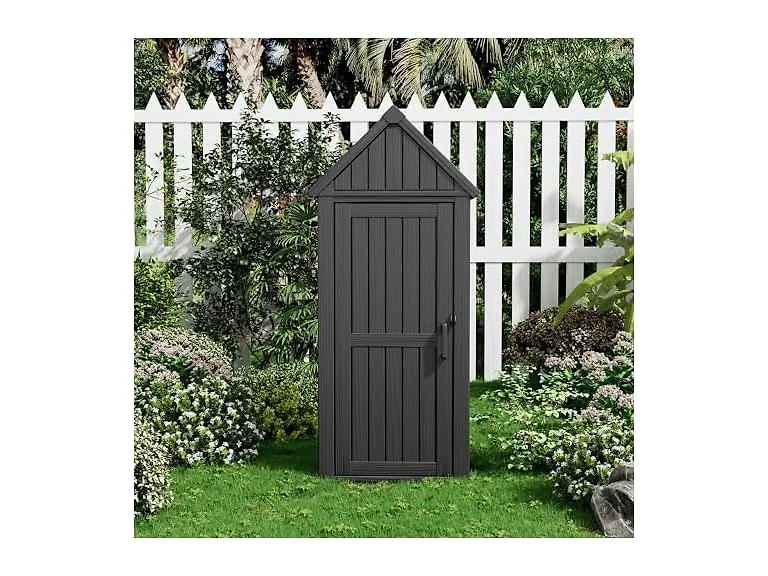 Fancyango Outdoor Resin Storage Shed