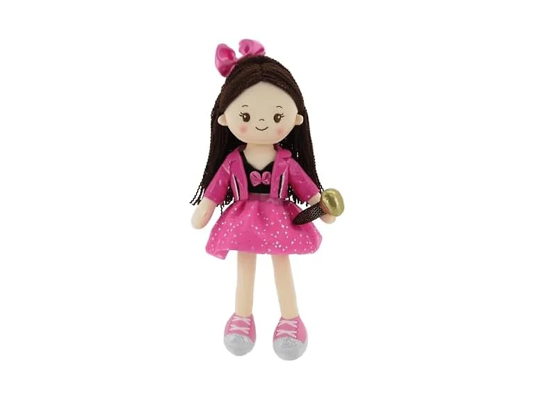 Linzy 15" Superstar Pinky Rag Doll