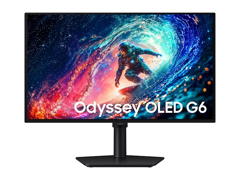 (NEW) Samsung 27" Odyssey QHD-OLED G6 Gaming Monitor (2026 Model)