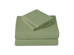 Kathy Ireland 4 Piece Brushed Microfiber Sheet Set