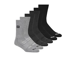 Hurley Men's 12-Pairs Crew Socks