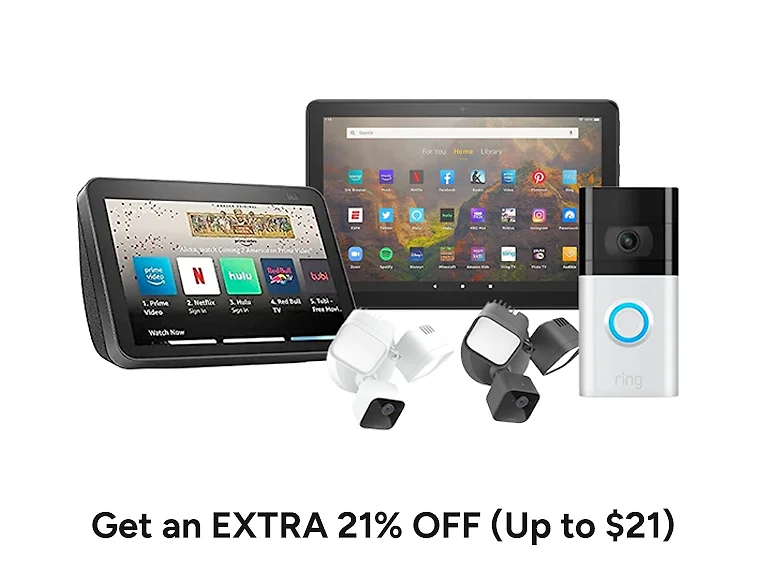 Amazon Devices for Woot's 21st