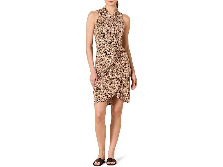 Amazon Essentials Women's Faux Wrap Dress