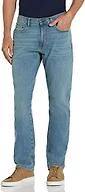 Amazon Essentials Men's Athletic-Fit Stretch Jeans - Discontinued Colors, Light Blue Vintage, 40W x 30L