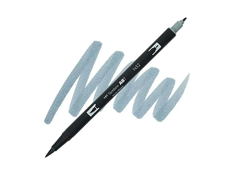 Tombow Dual Brush Pen N52 Cool Gray