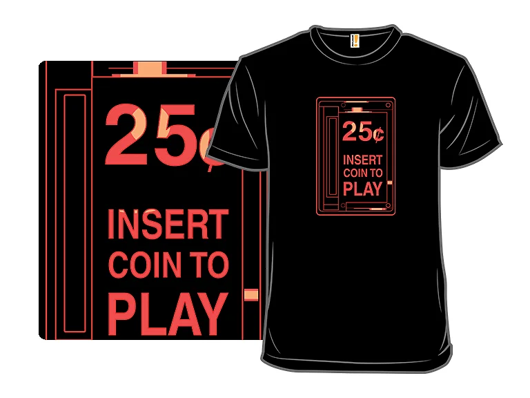 Insert Coin Arcade Machine