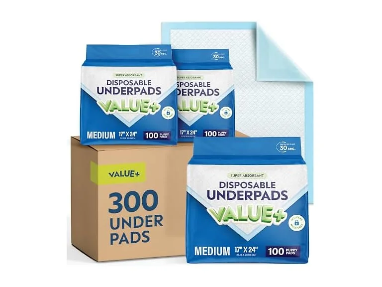 Disposable Chucks Pads [300 Pack - 17x24]