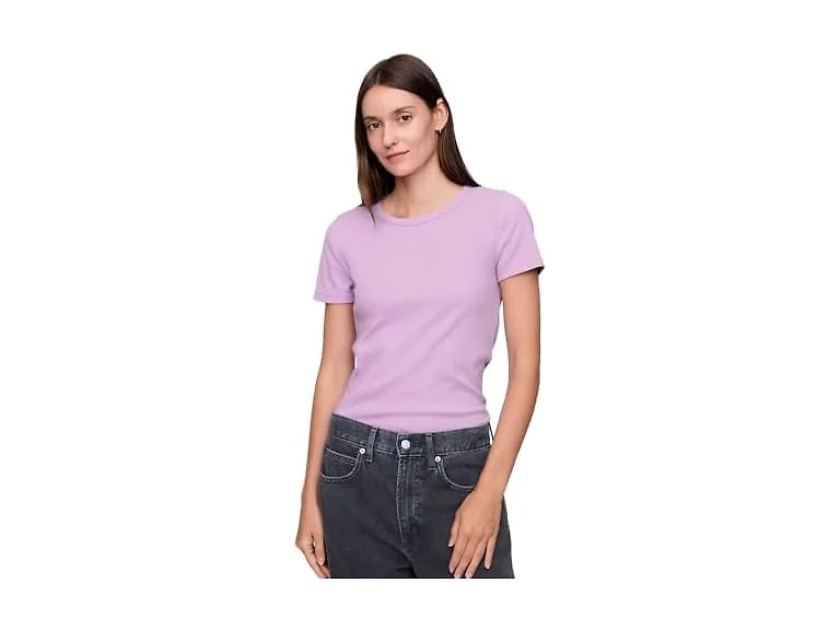 GAP Women (XXL) Short Sleeve Tee Heather Grey