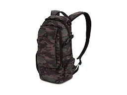 SwissGear 3598 Backpack Narrow Daypack, Camo/Green