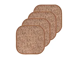 Sweet Home Collection SHC-BWAY-4PK-RSTBR 4-Pack Broa
