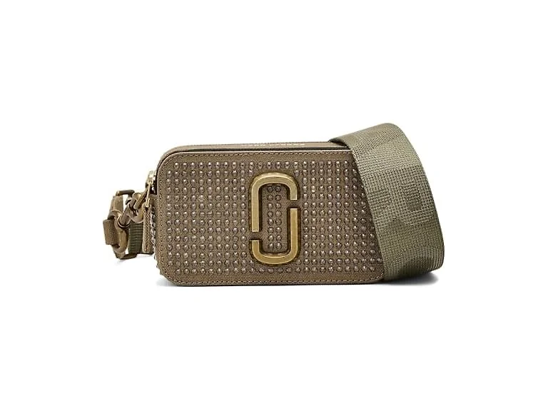 Marc Jacobs Canvas Snapshot Green Crystal