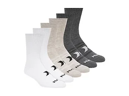Hurley Men's 12-Pairs Crew Socks