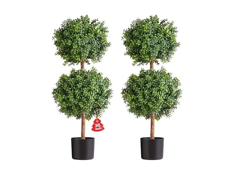 VEVOR Artificial Boxwood Topiary Tree