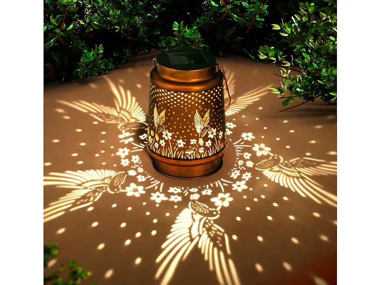 Hakol Hummingbird Solar Lantern Outdoor Hanging