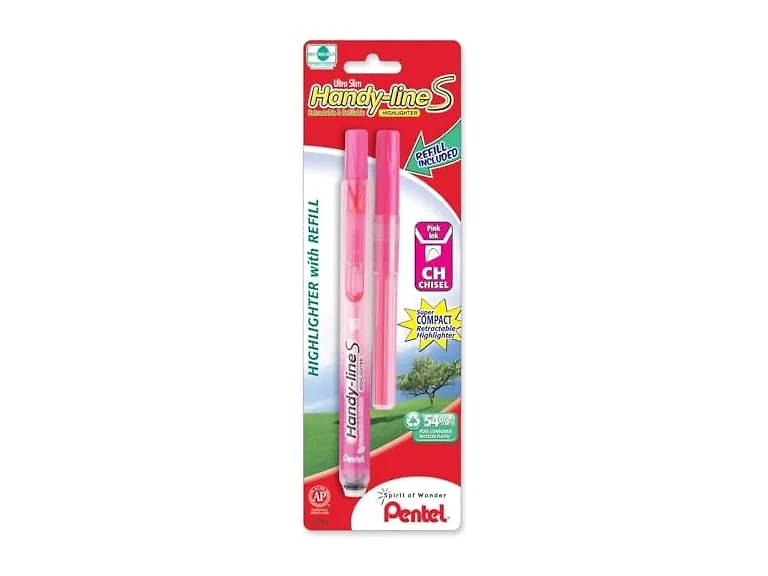 Pentel Highlighter, Retract,