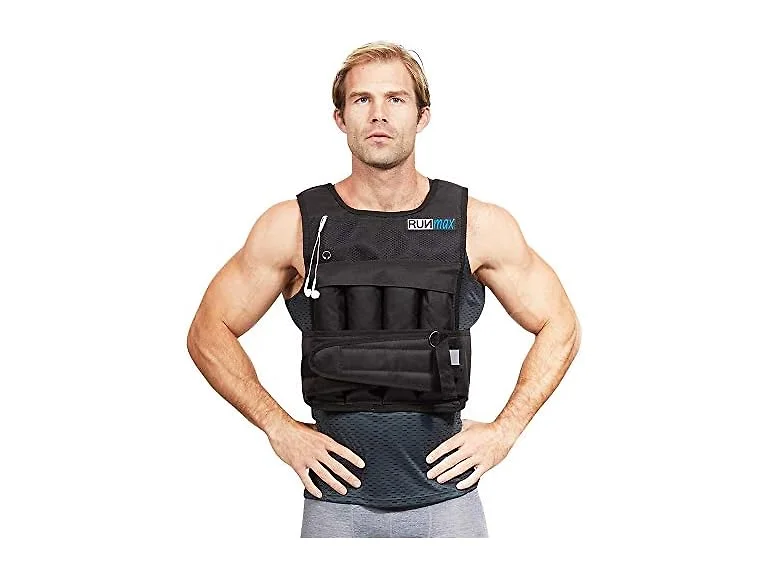 RUNmax rf20nop Run Fast Weighted Vest (20lbs)