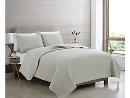Callie 3 Piece Textured Quilt Set