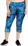Just My Size Active Plus Size Capri Leggings, Stretch Jersey Capri Pants