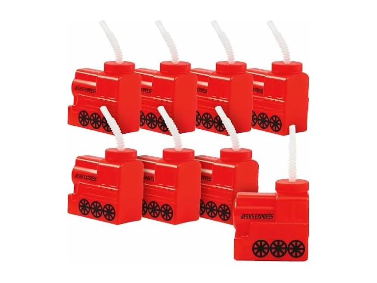 Fun Express 8 Pieces Railroad Cup