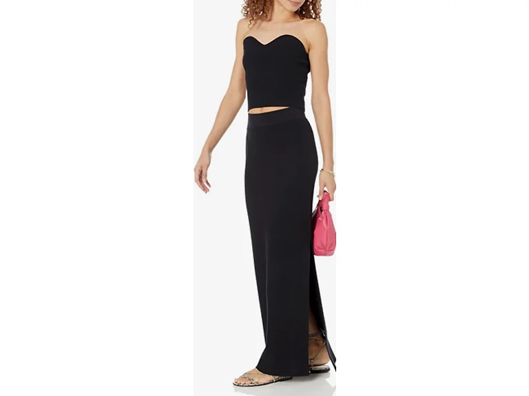 The Drop Tyler Rib Sweater Skirt,Hot