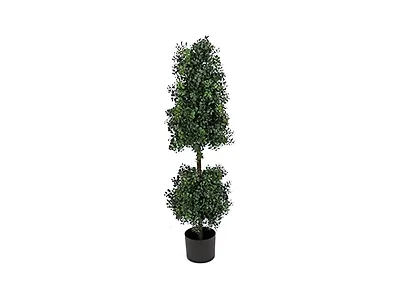 National Tree 4 ft Artificial Boxwood Cone
