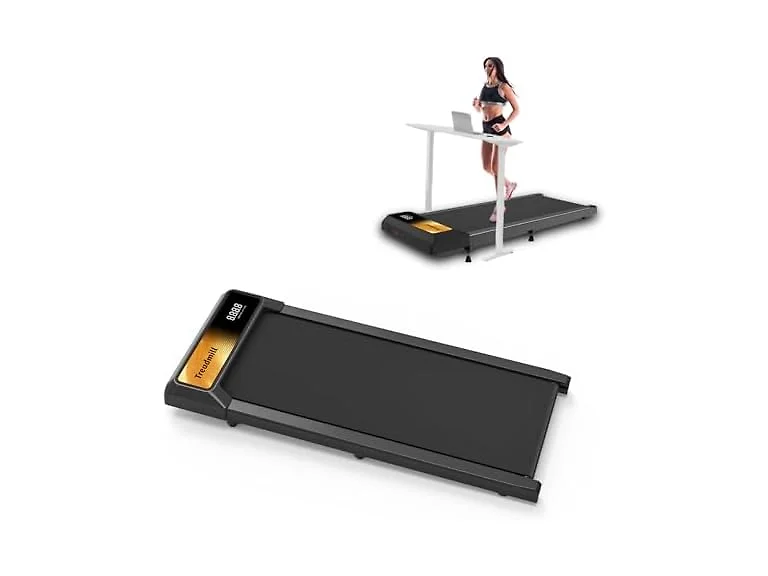 Cyclerade Walking Pad Treadmill (Yellow)