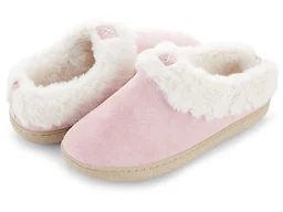 Floopi FLOOPI-380-PNK-S S Womens Microsuede Clog Slipp