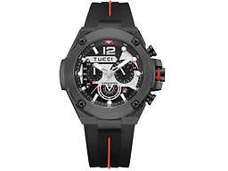 COMPLESSO / WATCH / BLACK SILICONE + GUN