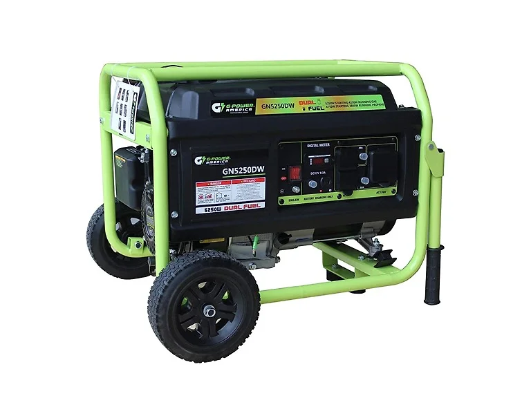 Green Power GN5250DW 5250watt Dual Fuel Generator