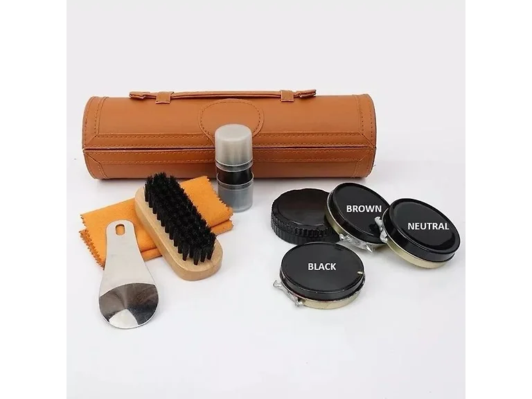 10-Piece Shoe Shine Kit