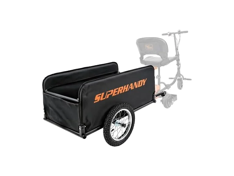 SuperHandy Foldable Wagon - Lightweight, 155 lbs Capacity