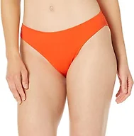 Amazon Essentials Women's Classic Full Coverage Bikini Swimsuit Bottom, Orange, XX-Large