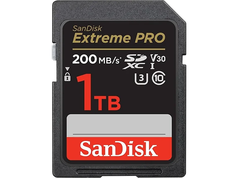 SanDisk 1TB Extreme PRO SDXC UHS-I Memory Card