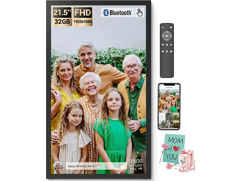 21.5 In Touchscreen Large Digital Picture Frame