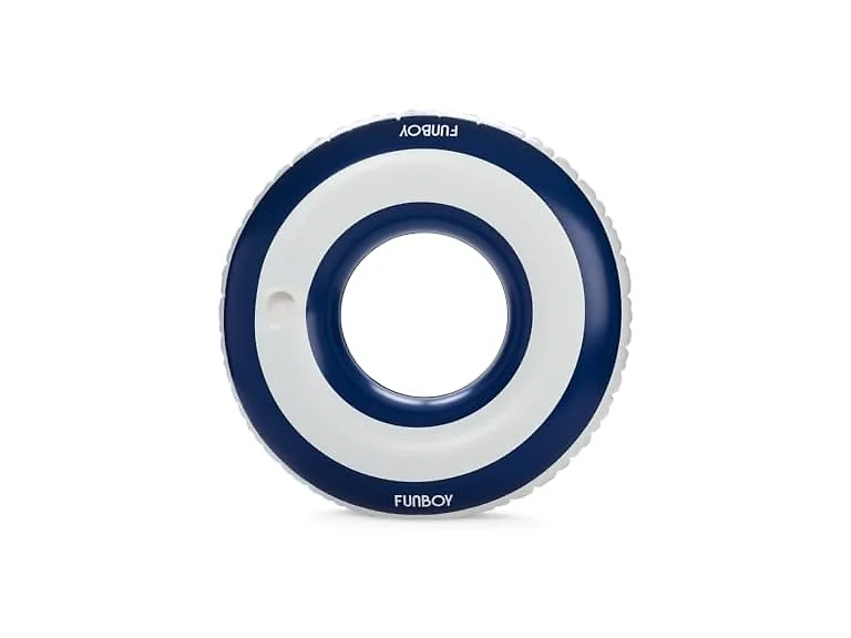 FUNBOY 46 Navy Blue Stripe Pool Float Inner Tube