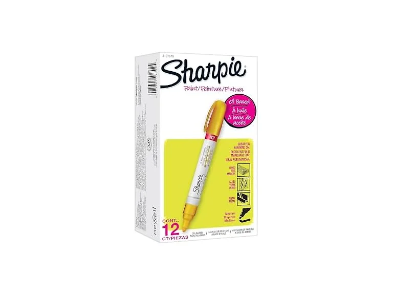 SHARPIE PAINT MEDIUM YELLOW OS