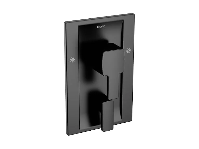 Moen 90 Degree Matte Black Posi-Temp