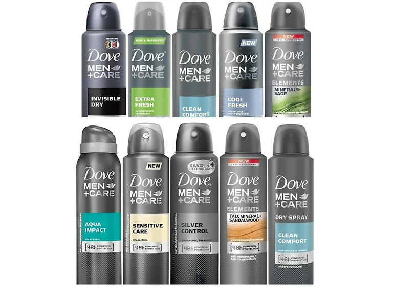 Dove 10pk Spray Variety 5oz