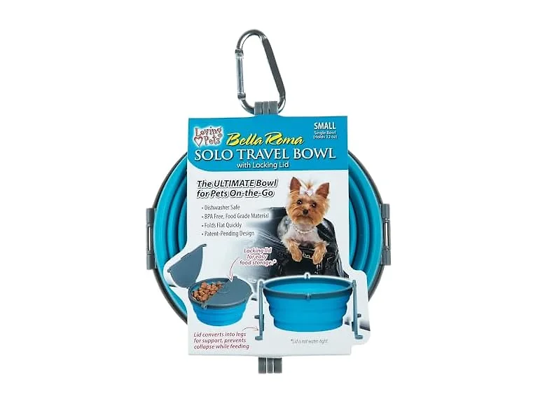 Loving Pets Bella Roma Collapsible Dog Bowls