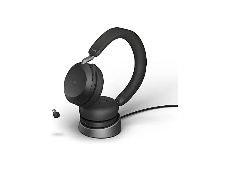 Jabra Evolve2 MS Stereo Blk with Desk Stand