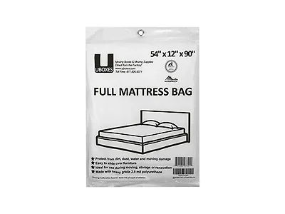 UBOXES Moving 90" (FULLSCOVER01), Clear