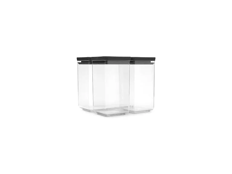 Brabantia TASTY+ Stackable Canister Set of Set of 3