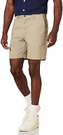 Amazon Essentials Men's Slim-Fit 7" Chino Short, Khaki Brown, 28