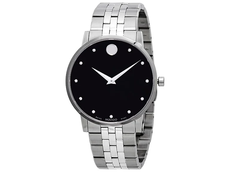 Movado Men's Swiss Museum Classic Diamond Watch