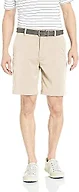 Amazon Essentials Men's Classic-Fit 9" Inseam Moisture-Wicking Golf Shorts, Functional Pockets (Available in Big & Tall), Stone, 40