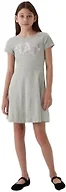 GAP Girls Logo Dress Light Heather Grey B08 S
