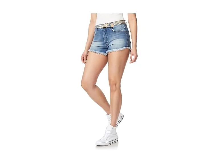 WallFlower Women (9) Fearless Belted Shorts