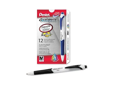 Pentel GlideWrite Ballpoint Pen with TechnIFl