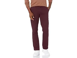 Amazon Essentials Men's Slim-Fit All-Day Stretch Casual Chino Pant, Burgundy, 32W x 32L